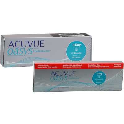 Acuvue Oasys 1-Day (30 lentes) + 5 lentes adicionais - Oferta