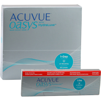 Acuvue Oasys 1-Day (90 lentes) + 5 extra - Oferta de teste