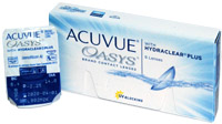 Acuvue Oasys 6+1 lente de prova - Oferta de prova
