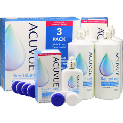 Acuvue RevitaLens Pack Poupança (4x 360ml)