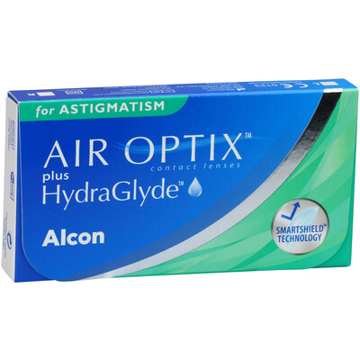 Air Optix plus HydraGlyde for Astigmatism (3 lentes)