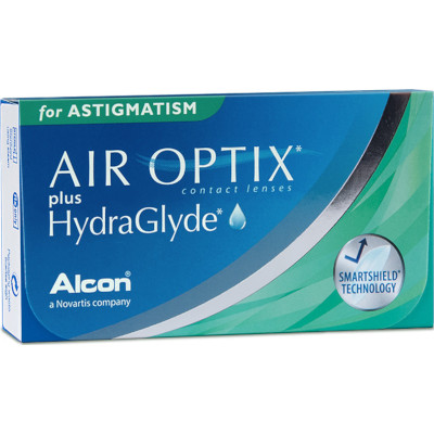 Air Optix plus HydraGlyde for Astigmatism (6 lentes)