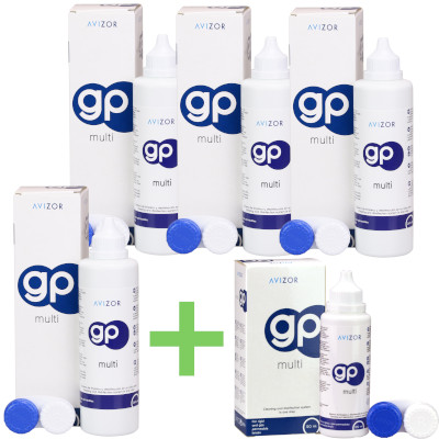 Avizor GP Multi Pack poupança (4x 240ml + 1x 120ml)