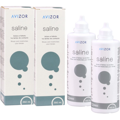 Avizor Saline Pack Poupança (2x 350ml)