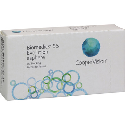 Biomedics 55 Evolution (6 lentes)