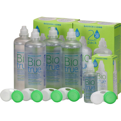 Biotrue all-in-one Solução Única Pack Poupança (4x300ml)