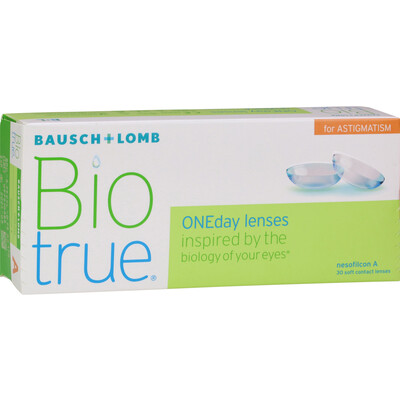 Biotrue ONEday for Astigmatism (30 lentes)