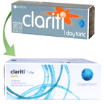 clariti 1day toric (30 lentes) clariti 1day toric (30 lentes)