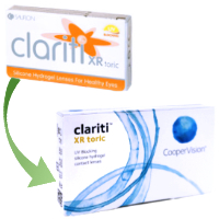 clariti XR toric (3 lentes)