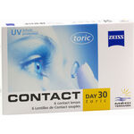 Contact Day 30 toric (6 lentes)