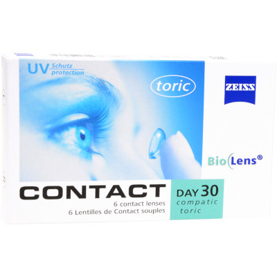 Contact Day 30 compatic toric (6 lentes)