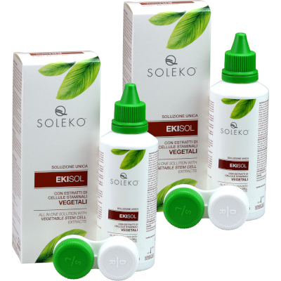 Ekisol 2x 100ml Pack de viagem