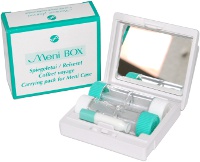 Meni Box estojo com espelho para lentes r�gidas