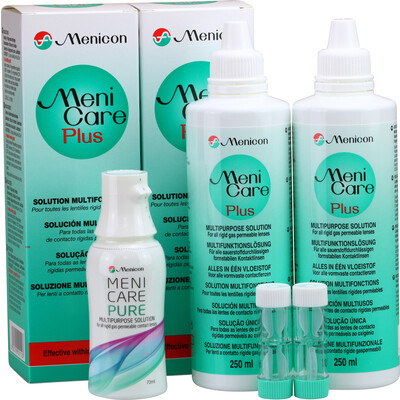 Meni Care Plus Pack Poupança (2x 250ml + 1x 70ml)