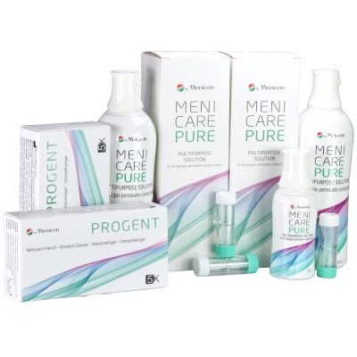 Menicon Progent + MeniCare Pure - Pack Poupança