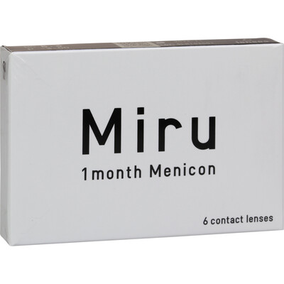 Miru 1 month Menicon (6 lentes)