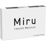 Miru 1 month Menicon (3 lentes)