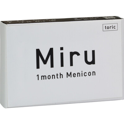 Miru 1 month Menicon Toric (6 lentes)