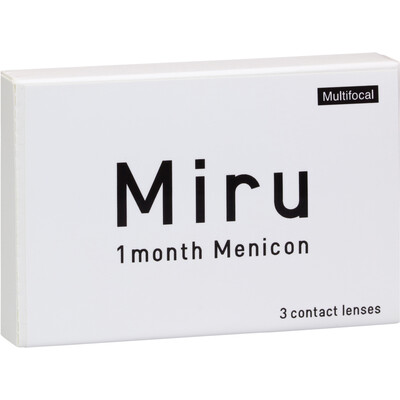 Miru 1 month Menicon Multifocal (3 lentes)