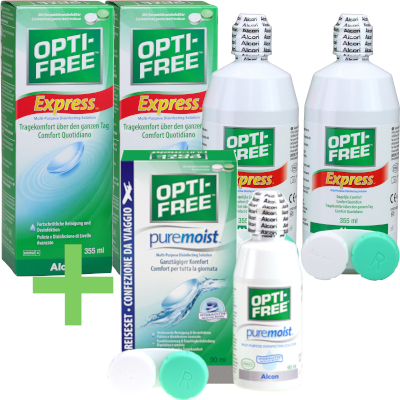 Opti-Free Express 2x 355ml Pack Poupança