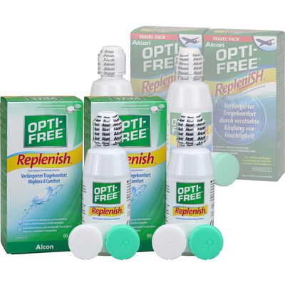 Opti-Free RepleniSH 2x90ml Pack Duplo