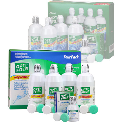 Opti-Free RepleniSH Pack Poupança (4x300ml)