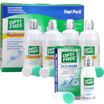 Opti-Free RepleniSH Pack Poupança (4x 300ml)