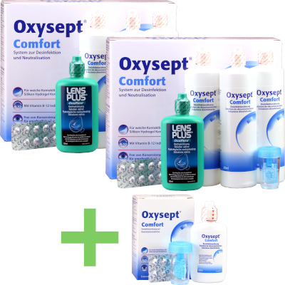 Oxysept Comfort um Só Passo (pack 180 dias)