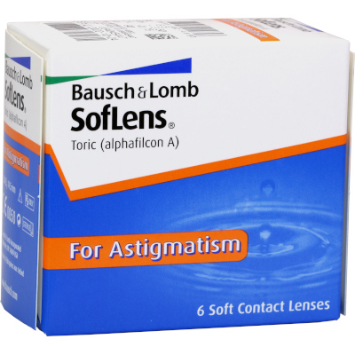 Soflens Toric for Astigmatism (6 lentes)