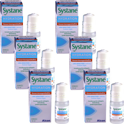 Systane Hydration 6x 10ml - Sem conservantes