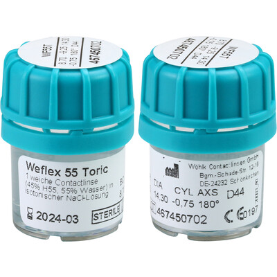 Weflex 55 Toric Color